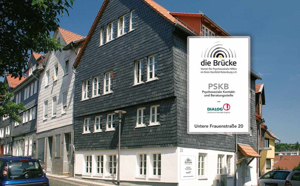 Sitz der Psychosozialen Kontakt- und Beratungsstelle in der Untere Frauenstraße 20